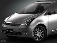 Toyota Wish3d model