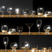 16 Glasses (Party3d model