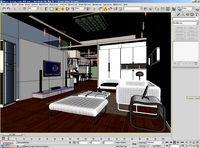 Living room 0293d model