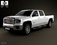 GMC Sierra Double Cab 20133d model