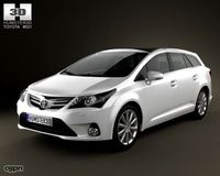 Toyota Avensis Tourer 20123d model