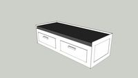 IKEA BRIMNES säng