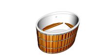 Oval Cedar Hot Tub (7 ft x 5 ft x 4ft)