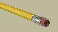 Stack of Pencils3d model