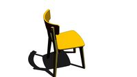 Sedia Jelly Giallo,Chair Jelly