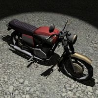 Old bike3d model