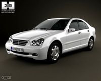 Mercedes-Benz C-class (W203) sedan 20053d model