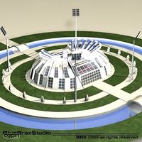 Athletic Stadium3d model
