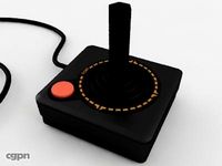 Atari Joystick3d model