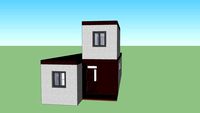 Casa contenidor de 2 plantes