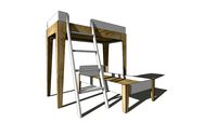 Camarote moderno de triplay