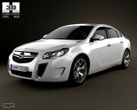 Opel Insignia OPC sedan 20123d model