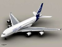 Airbus A380 New House Colors3d model