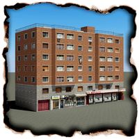 Low Poly Building 1023d model