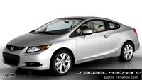 Honda Civic Si 2012 + INTERIOR3d model