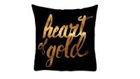 ALMOFADA HEART OF GOLD 50X50