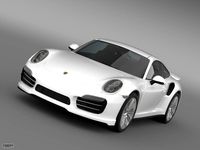 Porsche 911 Turbo 20133d model
