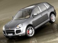 Porsche Cayenne Turbo 20053d model