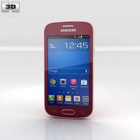 Samsung Galaxy Fresh S7390 Red3d model