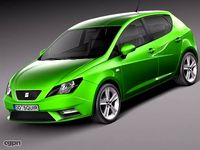 Seat Ibiza 2013 5door3d model