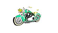 Harley-Davidson CVO soft tail custom