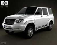UAZ Patriot (3163) 20123d model