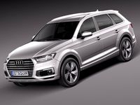 Audi Q7 e-tron 20173d model