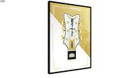 Quadro Headstock White Falcon Gretsch