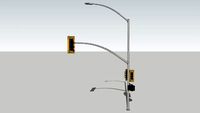LFE Crosswalk traffic signal model.