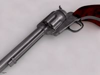 Colt 45 handgun3d model