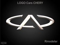Chery 3d Logo3d model