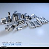 City pack 13d model