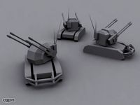 Ocelot Anti-Air Tank3d model