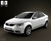 Kia Forte (Cerato, Naza) Sedan 20113d model