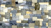 Buechel Stone Spalted Oak Castle Rock - Architectural Thin Veneer Stone and Full Stone Veneer Masonry 6x6