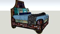 Regency Style King Size Bed