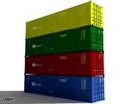 Container Freight Cargo3d model