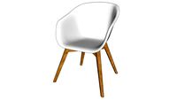 FAUTEUIL A DINER LIMA BLANC REF 174986 PRIX 99,99