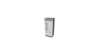 Sub-Zero BI-36UG/S/TH-RH 36' Built-In Over-and-Under Glass Door Refrigerator/Freezer -Stainless Steel - Tubular Handle - Right Hinge