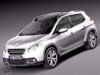 PEUGEOT 2008 20143d model