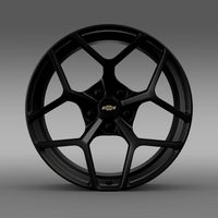 Chevrolet Camaro Z28 2014 rim3d model