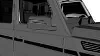 Mercedes G63 6x6 (revised) correct roof light, carbon trim and more