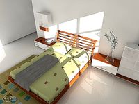 Bedroom set- 13d model