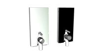 131.002 - Geberit Monolith sanitary module for floor-standing WC, 101 cm, with P-bend, water supply connection, bottom