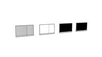 115.640 - Geberit Sigma60 flush plate for dual flush