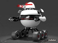 Robot 013d model