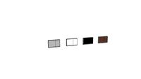115.081 - Geberit Omega60 flush plate for dual flush