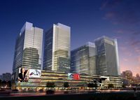 Skyscraper business center 0493d model