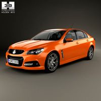 Holden VF Commodore Calais V SSV with HQ interior 20133d model