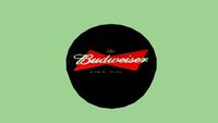 Luminoso redondo budweiser